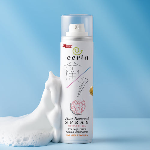 New Ecrin Hair Removal Foaming Spray (Men & Women) — 200ml