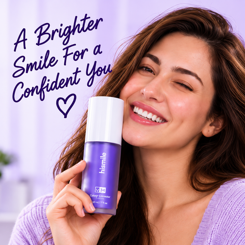 Hismile V34 Teeth Whitening Serum – Purple Colour Corrector